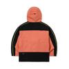 Qmile 231 High-Neck Hooded Shell Jacket Coral