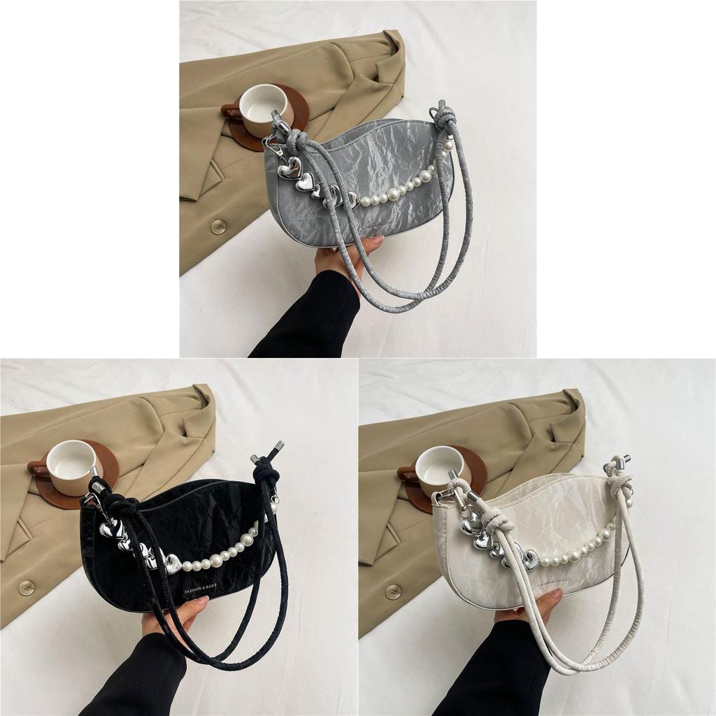 Minimalist Crossbody Bag For Women With Leather Suede Material And Zipper Closure For Casual Day Use
