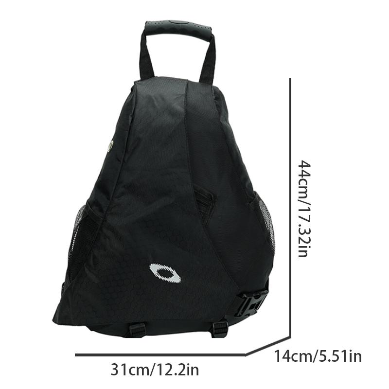 Torba piersiowa o dużej pojemności, torba crossbody na bok pleców o dużej pojemności, wiele kieszeni, odpowiednia do sportów na świeżym powietrzu, podróży i cyk