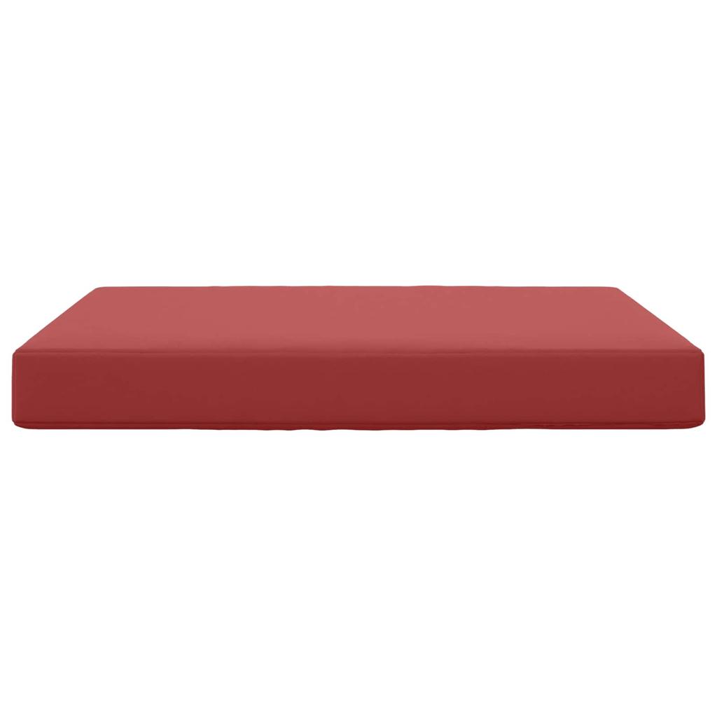 Outdoor Sofa Cushion Burgundy 80 X 80 X 8 Cm Polyester