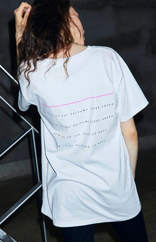 ONE OK ROCK WITH Orchestra Japan Tour 2018 Type (Circles) T-shirt, White (Medium)