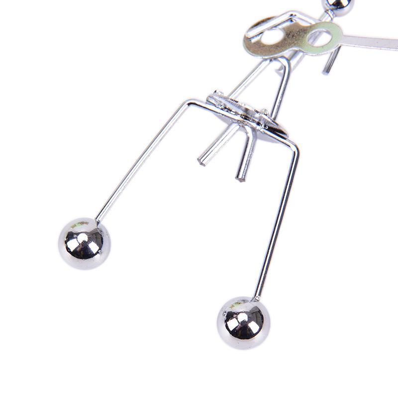 Pendel Cradle Science Physics Balance Toy Rustfritt stål Newton Educational