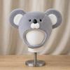 Koala Kopf Kopfschmuck Foto Requisite Flauschiger Niedlicher Tierhut für