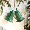 Christmas Bell Decoration Vintage Metal Jingle Bells Christmas Tree Hanging Ornaments for Door Wall Window Indoor Outdoor Decor