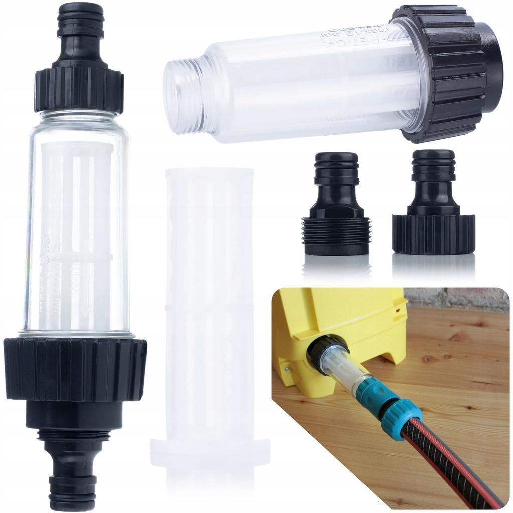 Rosfix Zestaw 2x Filtr Wody Do Myjek Ciśnieniowych Kärcher – Ochrona Przed Zanieczyszczeniami | Kompatybilność Z Różnymi Modelami | Łatwa Instalacja