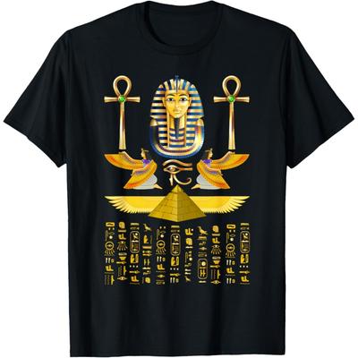 Egyptian Pyramids Pharaoh Tut King Tutankhamun T-Shirt