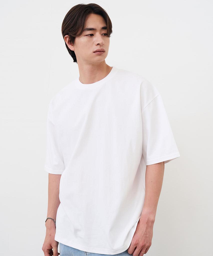 CREEDMENS High-Density Plain Oversized Short Sleeve Tee (White)