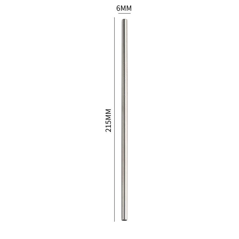 

Набор многоразовых цветных трубочек из нержавеющей стали 201, прямых и изогнутых, металлические питьевые трубочки, барный аксессуар