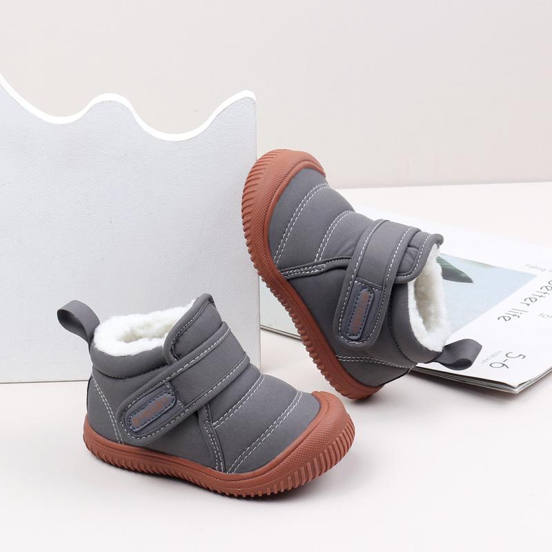 

Toddler Warm Boots Soft Sole, Adorable Baby Girls Boys Winter Boots, Multicolor Kids Fall Winter Boots 23