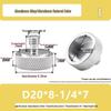 1/4 Aluminum Alloy Hand-Tightened Drone Gimbal Adjustment Screw