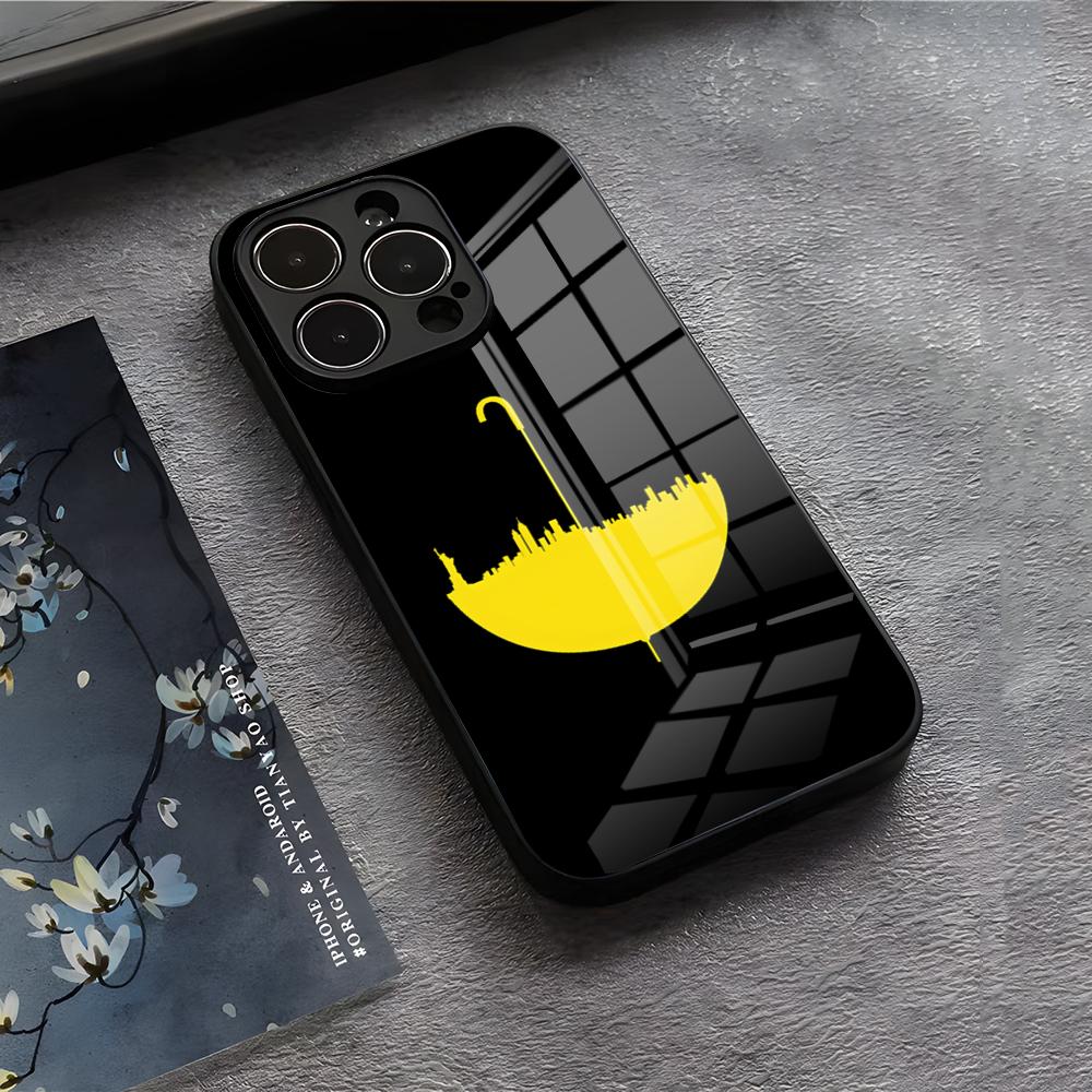 How I Met Your Mother Himym Handyhülle Für IPhone 17 Air 16 E Pro Max 15 14 13 Mini 12 Pro 11 Max Plus Schwarzes Glas Cover