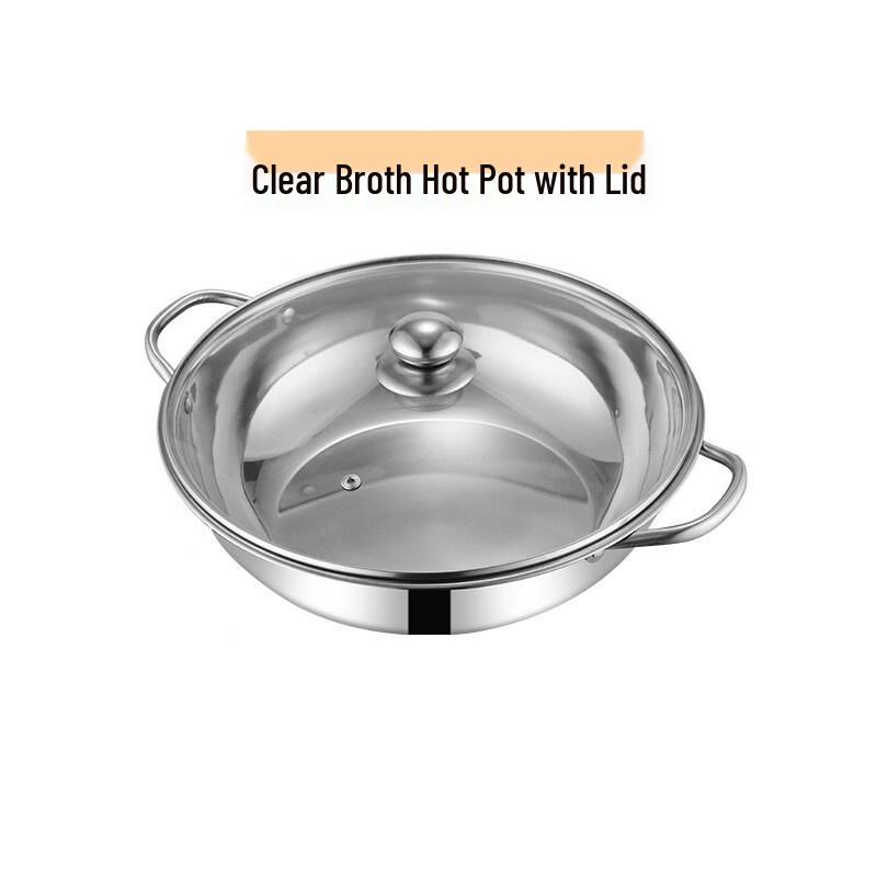 JIESITONG 304 Stainless Steel Hot Pot