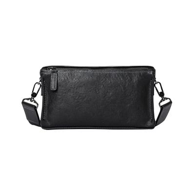 Whatna Anticky činěná přírodní hovězí kůže 3cestná pánská taška do ruky přes rameno, taška přes rameno, crossbody taška a druhá taška. Ideální pro podnikání,