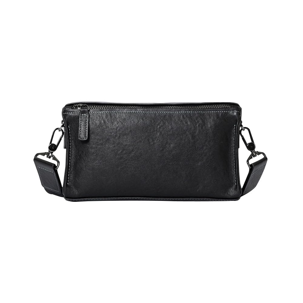 

Whatna Античная выделка Натуральная кожа коровьей шкуры 3-way Мужская сумка-клатч на одно плечо, Сумка через плечо, Сумка кросс-боди и Вторая сумка. Идеально для бизнеса,