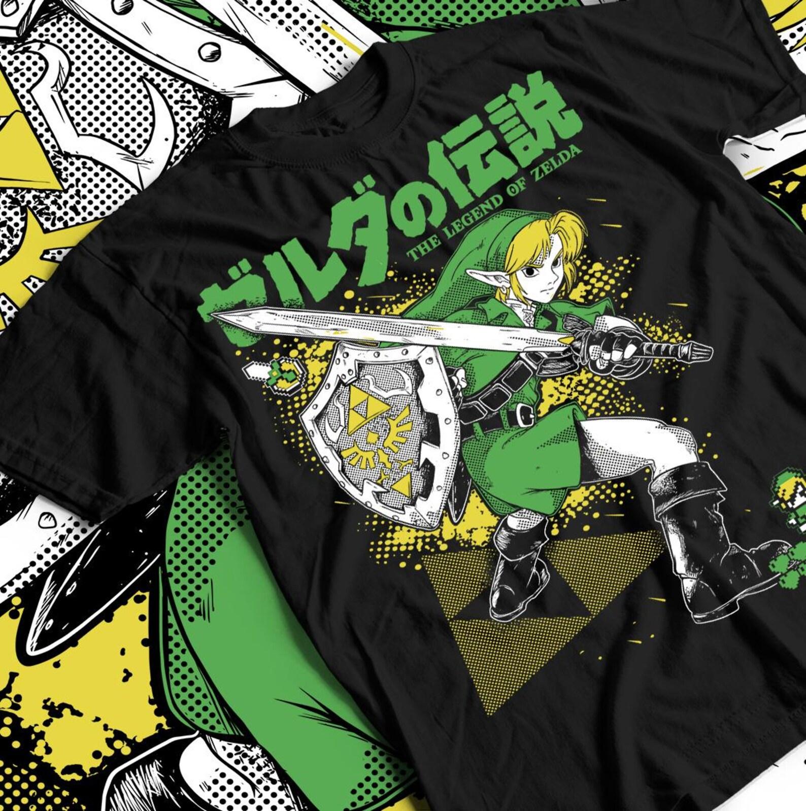 Link To The Past Anime Gir Funny Tee Shirt All SizeAnime Manga Character T shirt | Manga Art Tee XL