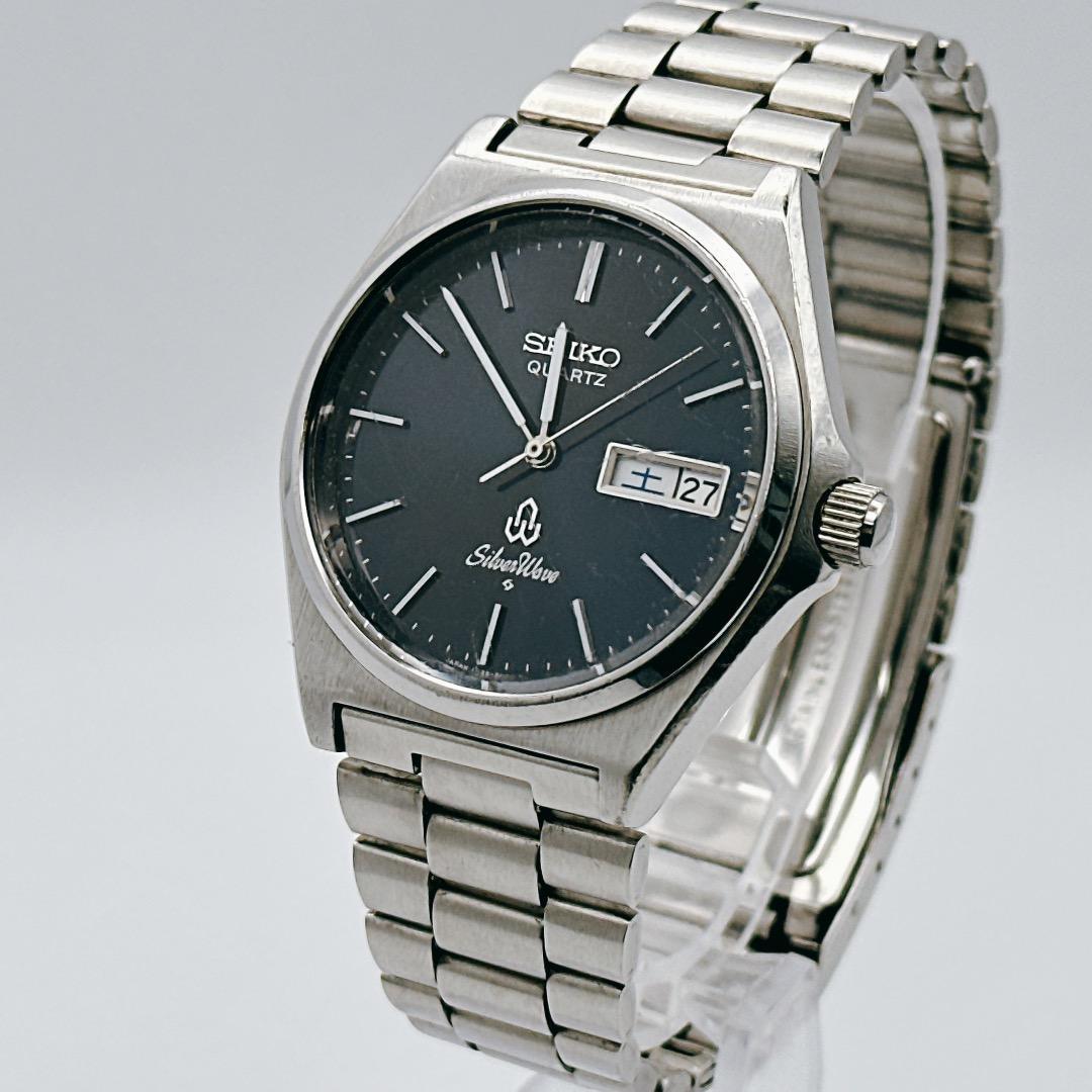 [Эксплуатация/Замена батарейки] Мужские часы SEIKO Silver Wave Синие