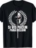 Wenn du Frieden willst, bereite dich auf den Krieg vor. Lateinisches Weisheitsmotto T-Shirt Herren Bedrucktes Kurzarmhemd Übergröße Herrenbekleidung - M...