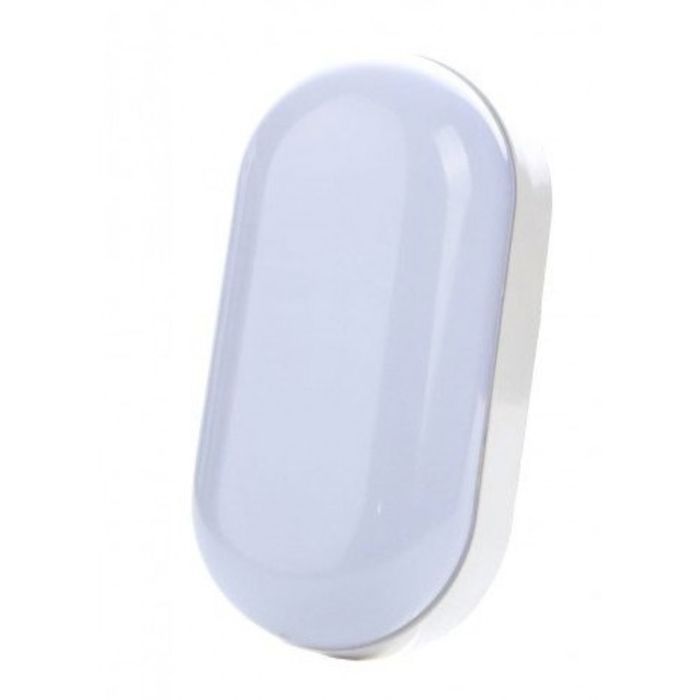 Hublot LED ovale blanc 15W IP65 4200K