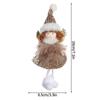 Christmas Doll Ornament Christmas Decoration 2025 Christmas Tree Hanging Pendant New Year Angel Doll Festival Gift for Children