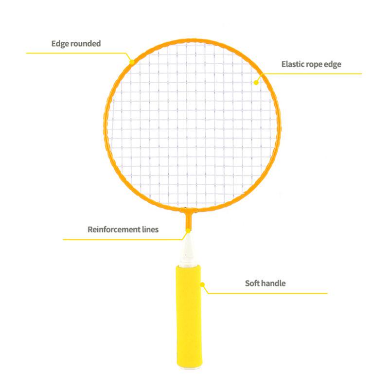 Federballschläger Kids Sport Fitness Game Racket Toy 2PCS Badminton Federballschläger Kids Sport Fitness Game Racket Toy 2PCS Badminton
