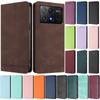 Poco X6 X5 X3 Pro Case Leather Magnet Cover for Xiaomi Poco X6 Pro PocoX5 X 6 X4 X5Pro X3 NFC Phone Case Luxury Wallet Bag Funda