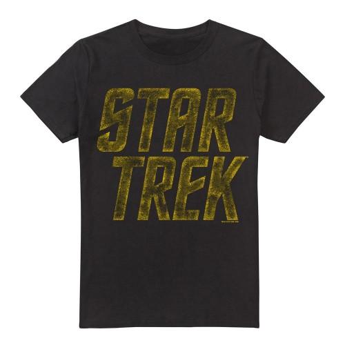 STAR TREK Mens Distressed Logo T-Shirt
