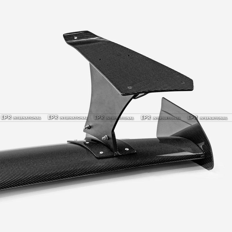 Fits Subaru VBH WRX: VAIRS Style Carbon Fiber GT Rear Spoiler Add-on.