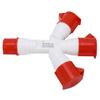 Industrial Plug IP44 Waterproof 1 in 3 Out 4 Pin Multi Sockets Explosion Proof Power Electrical