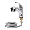 Faucet with Pull Out Sprayer Stainless Steel Ceramic Valve Cartridge Pull Out Kitchen Faucet for RVs Trailers Yachts