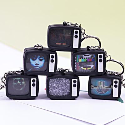 Horror Mini TV Keychain Pendant and Bag Charm