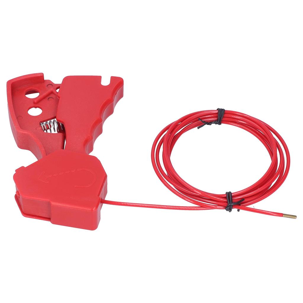 Cable Lockout High Temperature Resistance Corrosion Resistant Nylon Adjustable Safety Cable Lock