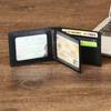 New Stock Crocodile Belly Pattern US Card Holder ID Clip Driver's License Small Bag Zero Wallet