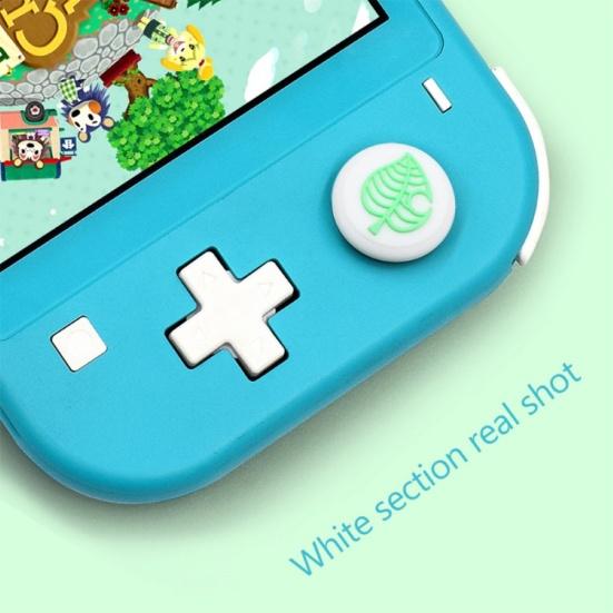 4Pcs Silicone Joystick Thumb Grips Cap Cover for NS Switch Lite Animal Crossing