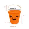Handheld Pumpkin Lantern with Sound Control – Colorful Halloween Candy Bucket in Various Sizes
