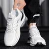 Fashion Men Breathable Sports Casual Shoes Lightweight Sneakers White Outdoor Mesh Non-slip Shoes Men New Athletic Jogging Tennis Shoes