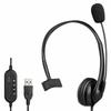 Over Ear Design Overhead Headset Noise Cancelling Unilateral Call Earphones Walkie Talkie Headset