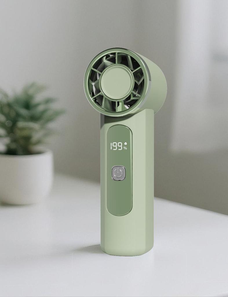2025 High-Power Portable Handheld Cooling Fan with Turbo Technology