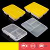 Disposable Partitioned Takeaway Container with Lid