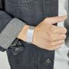 Vnox 10/16mm Adjustable Bracelets for Men Women Mesh Band Stainless Steel Metal Unisex Casual Jewelry