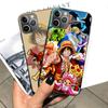 Case for Samsung A04 A14 A23 A34 A54 M23 M33 M52 M53 Realme 10 9 C30S C35 C55 VIVO Y02S Y21 Y51 X80 Pro Transparent Cover WI58 One Piece Member