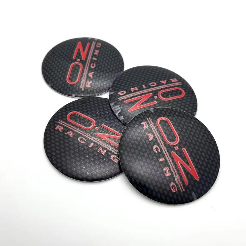 4PCS 65MM 60MM OZ RACING Emblem Wheel Center Hub Cap Car Rims Dust-proof Cover Hubcaps O.Z Sticker Auto Styling Accessories