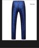 Men's Cross-border Hot-selling Jacquard Two-piece Evening & Business Casual Suit.