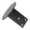 Stainless Steel Straight Handrail Bracket Wall Bracket Railing Handrail Fixed Support Bracket Stair Flat Bottom Handrail Bracket