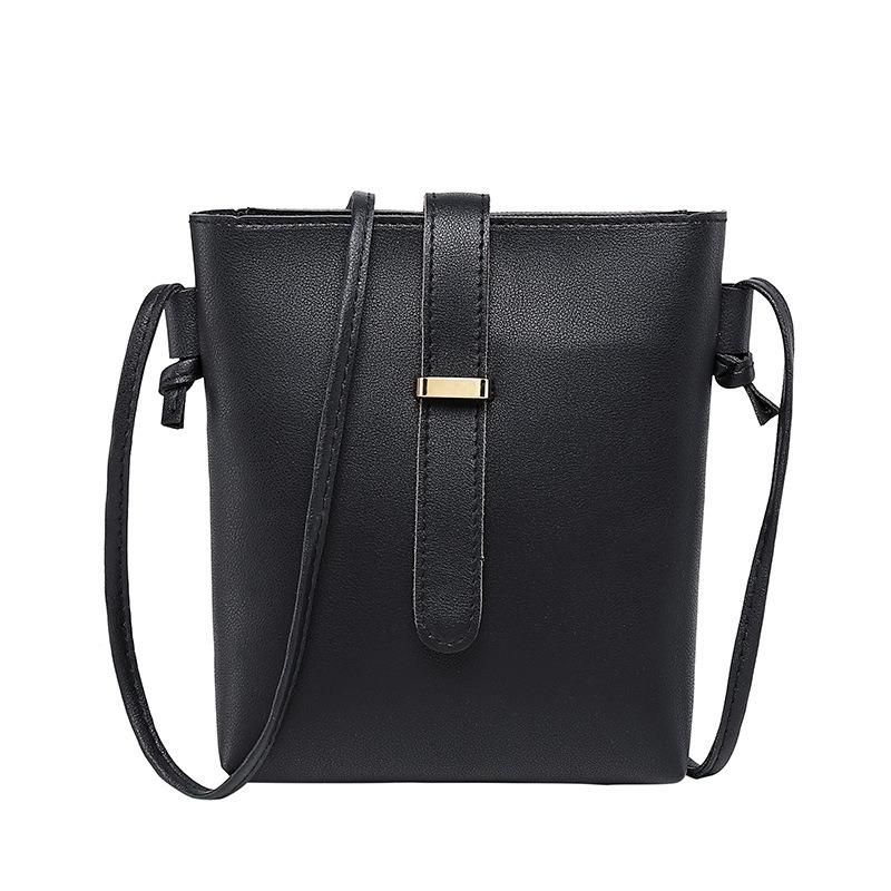 New fashionable one-shoulder crossbody bucket bag, drawstring underarm women's bag, one piece.