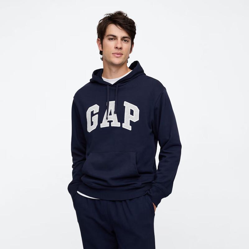 Gap Unisex 2025 Spring Applique Logo Hoodie