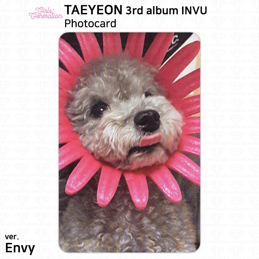 

Третий альбом Тэён из SNSD GG Girls’ Generation Официальная фотокарточка INVU KPOP ver. Envy #03