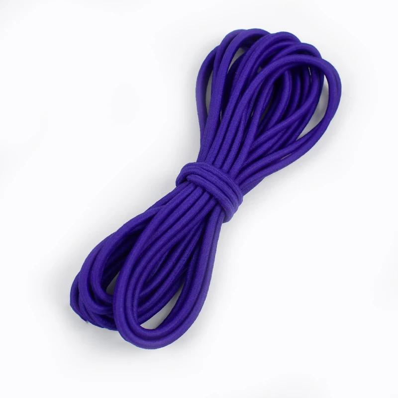 5/10/20M 4mm Cordoane Elastice Meetee pentru Haine Bandă de Păr Elastic de Cauciuc Bandă Arc Elastic Accesorii de Cusut DIY