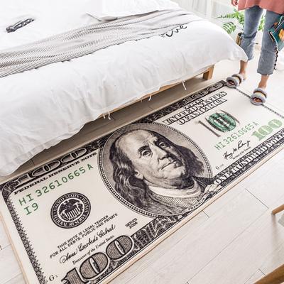 Creative Dollar Rug Living Room Area Rug Floor Mat Bedside Corridor Door Mat Children Bedroom Rug Decoration Home