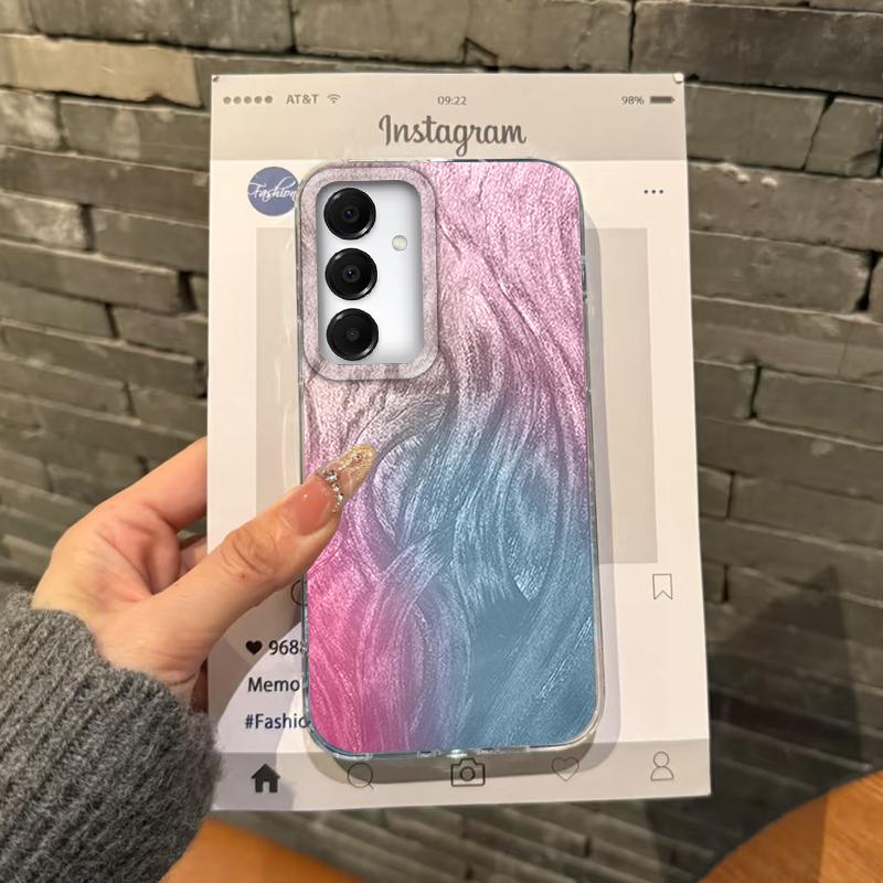 Verlauf Handyhülle Für iPhone 16 Pro Max Samsung A56 A16 S24 S25 Xiaomi Redmi Note 14 13 Pro 14C Huawei Honor 400 200 Lite Stoßfeste Hülle