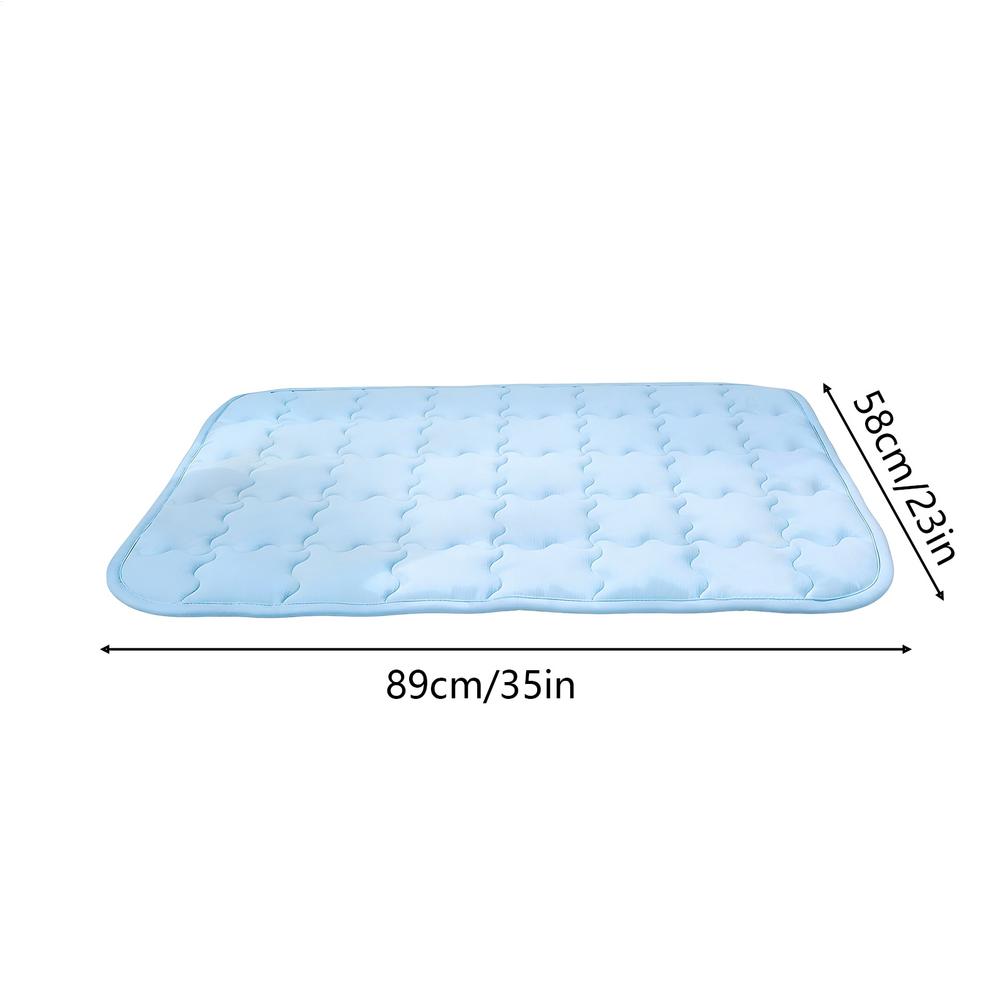 Cooling Pad for Dog Non Slip Breathable Pet Supplies Cooling Pet Bed Sleep Mat for Small Medium Large Cat Summer Home Balcony